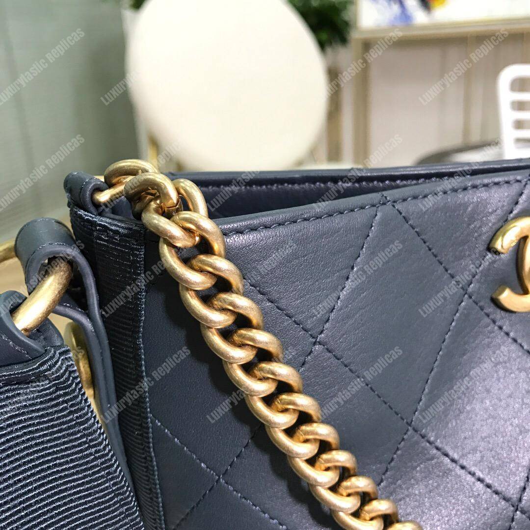 Ch*el hobo handbag blue