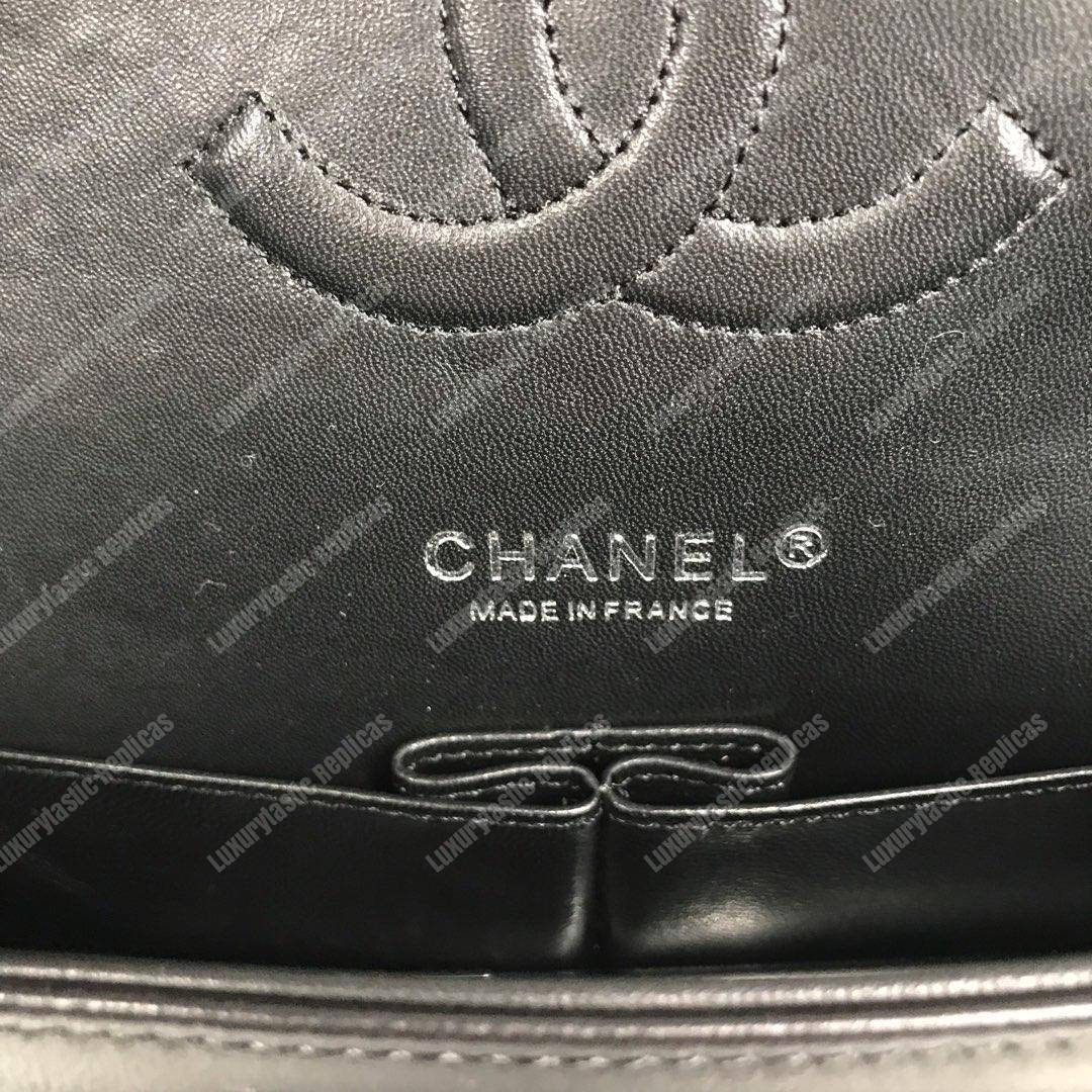Ch*el classic medium handbag black