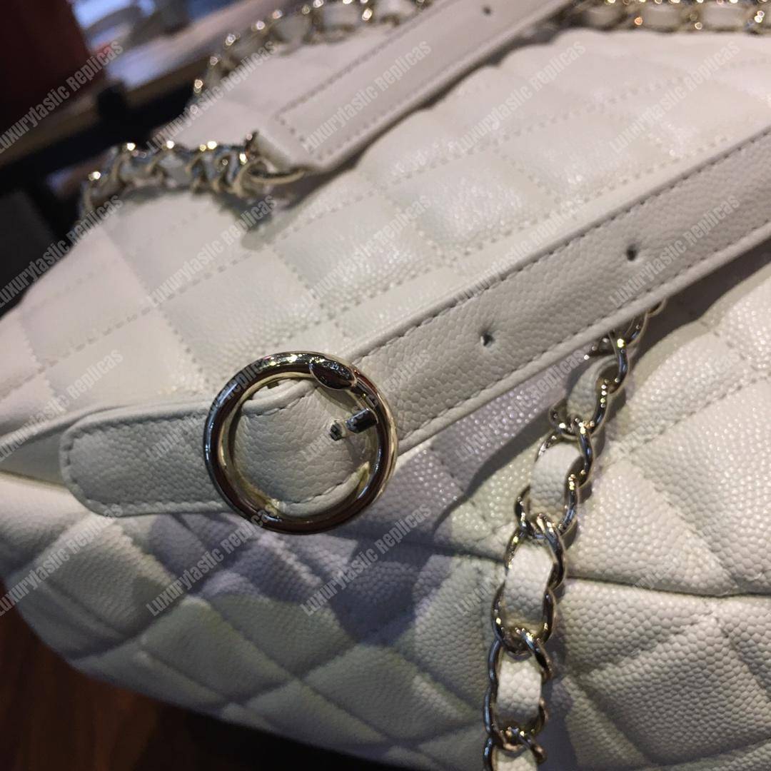 Ch*el backpack white