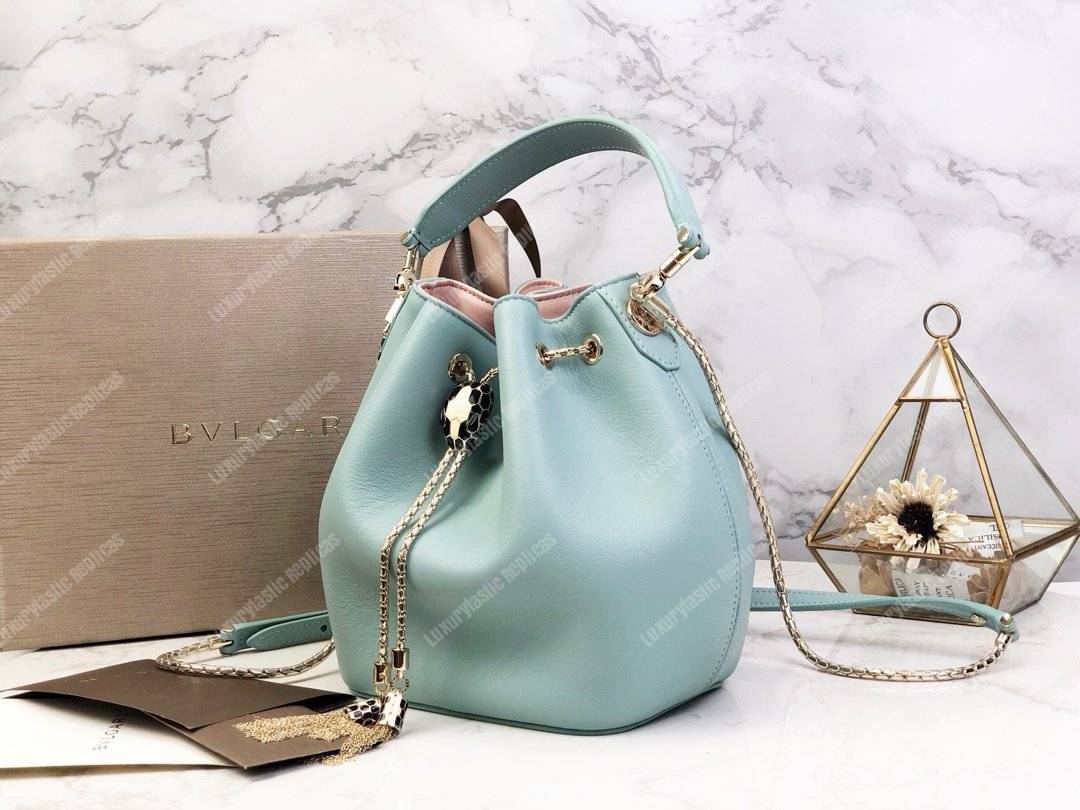BVL Serpenti Forever Bucket Glacier Turquoise