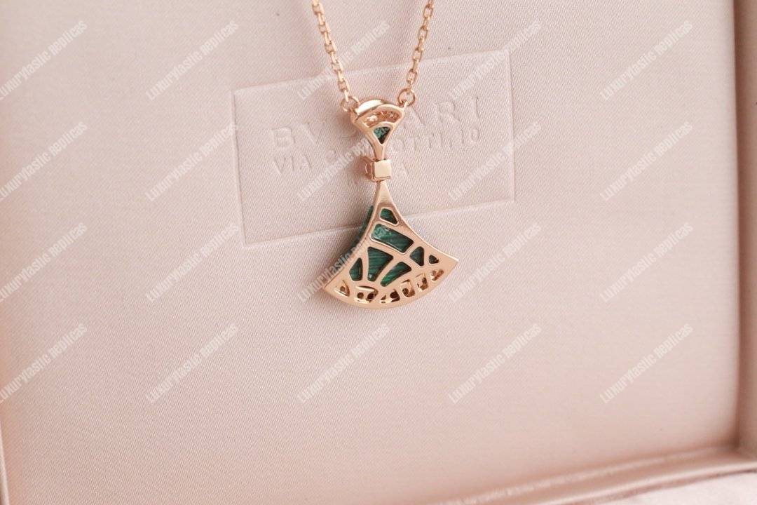 B*l*ai divas’ dream natural stone pendant necklace with diamonds