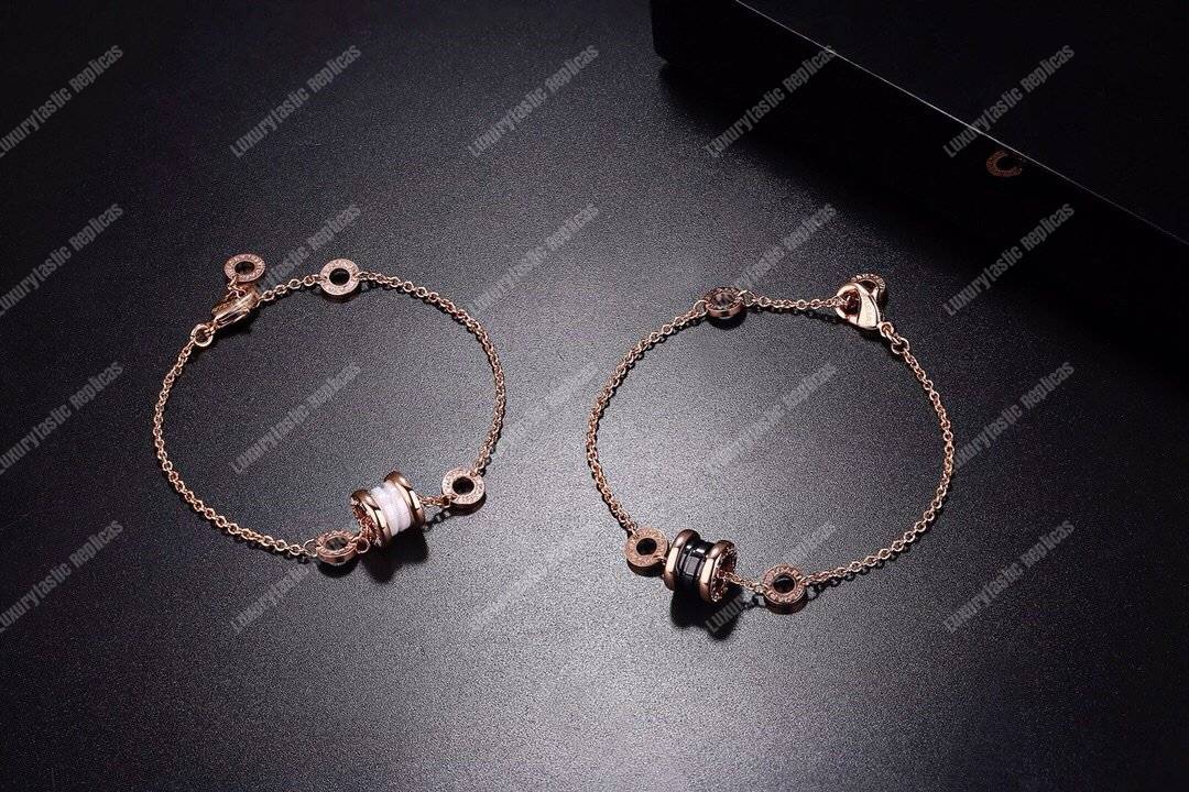 B*l*ai b.zero1 bracelet rose gold