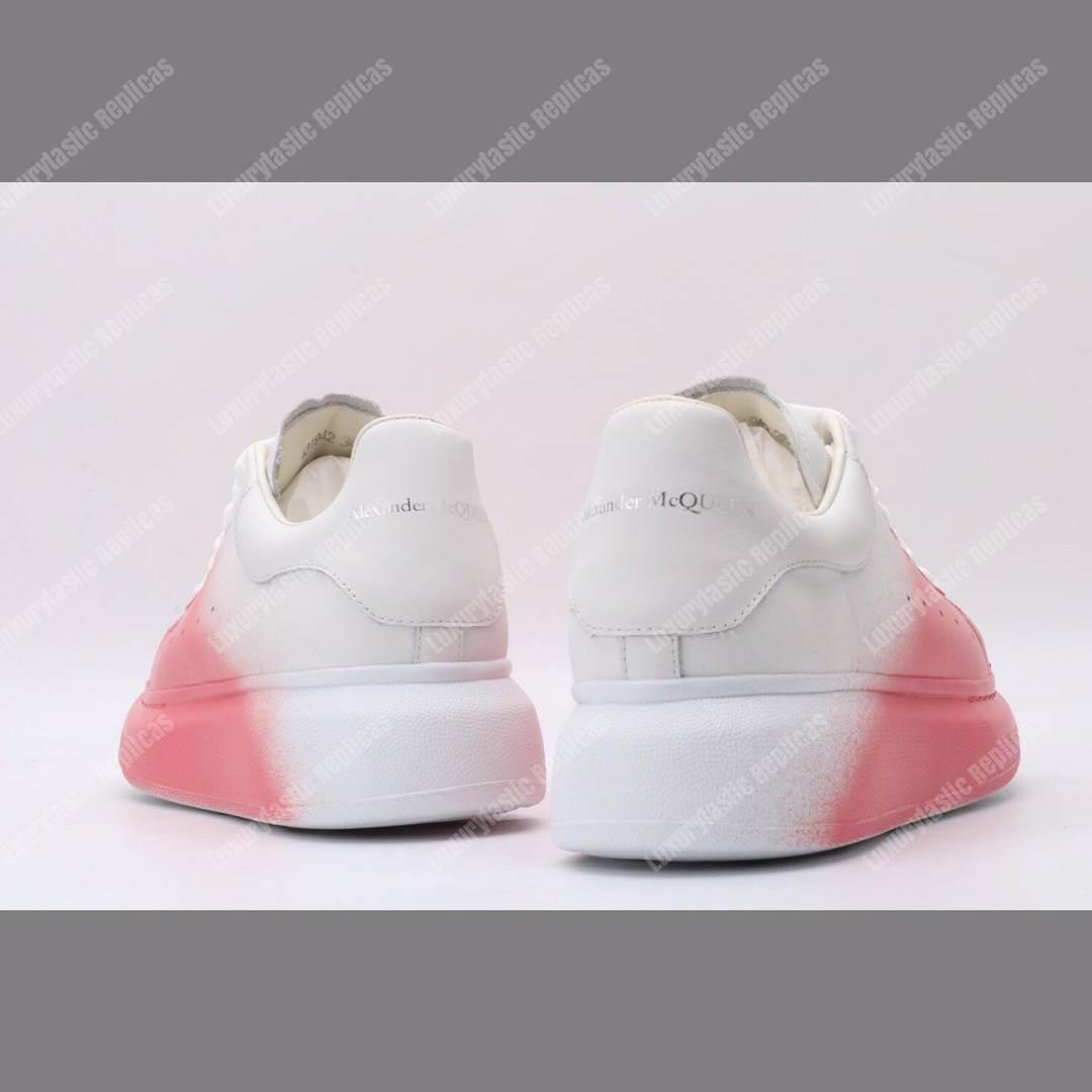 Alexander McQueen Oversized Sneaker Pink Spray