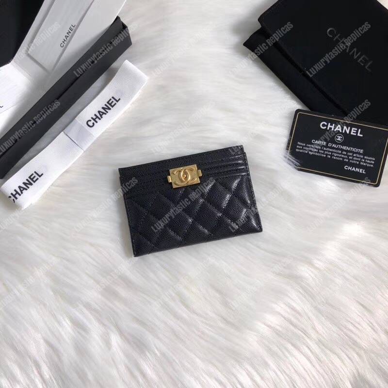 Ch*el boy card holder black