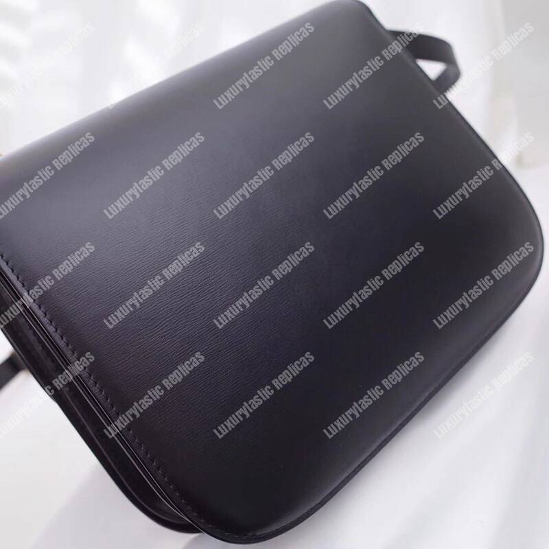 Ce**e medium classic bag in box calfskin anthracite