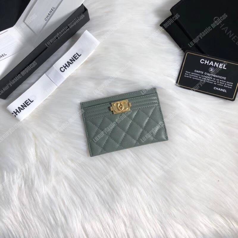 Ch*el boy card holder grey
