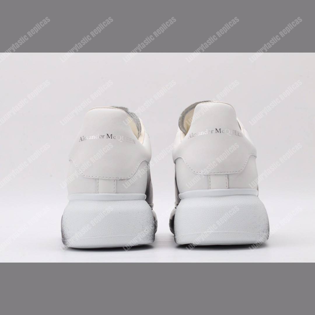 Alexander McQueen Oversized Sneaker Black Spray