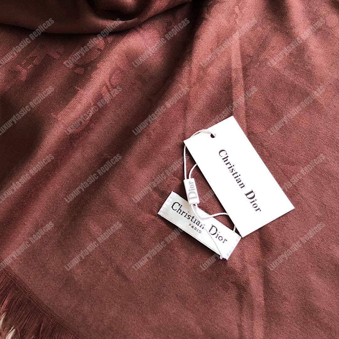CD Brown Oblique 140 Stole