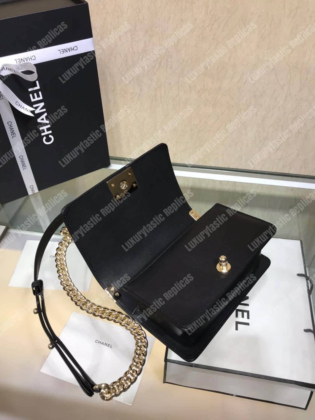 Ch*el small boy handbag black