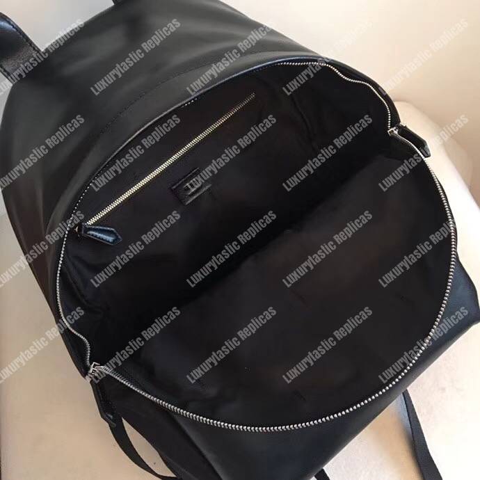 F**di black nylon backpack