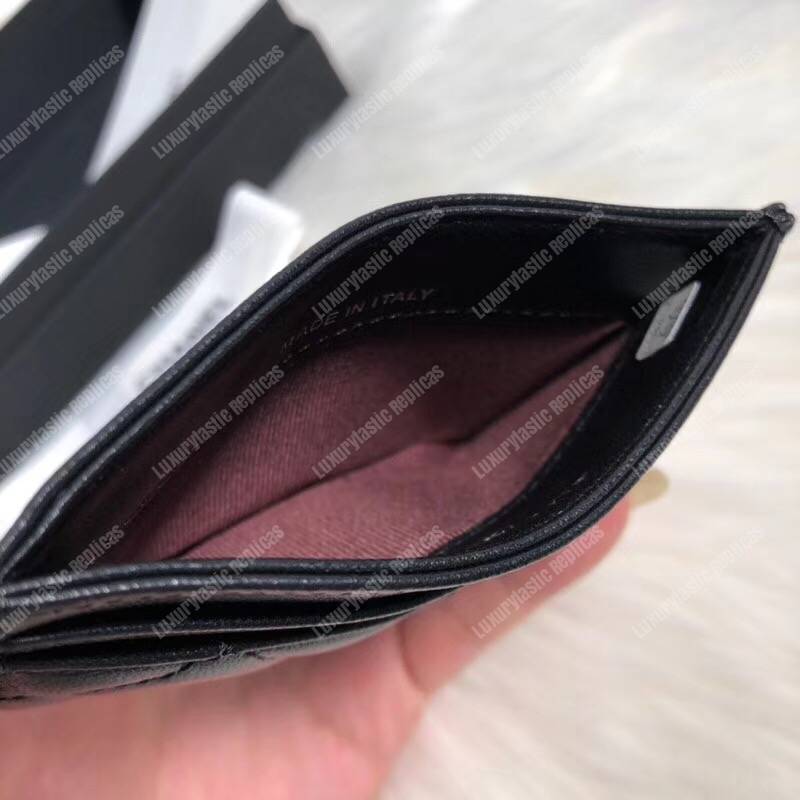 Ch*el classic card holder black