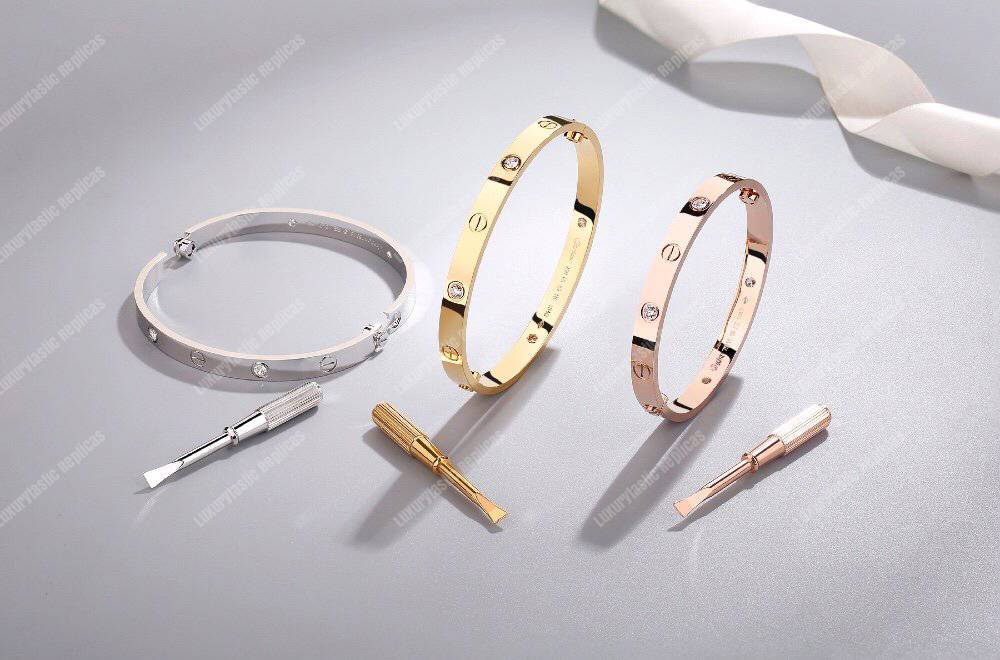 Cartier Love 4 Diamonds Bracelet