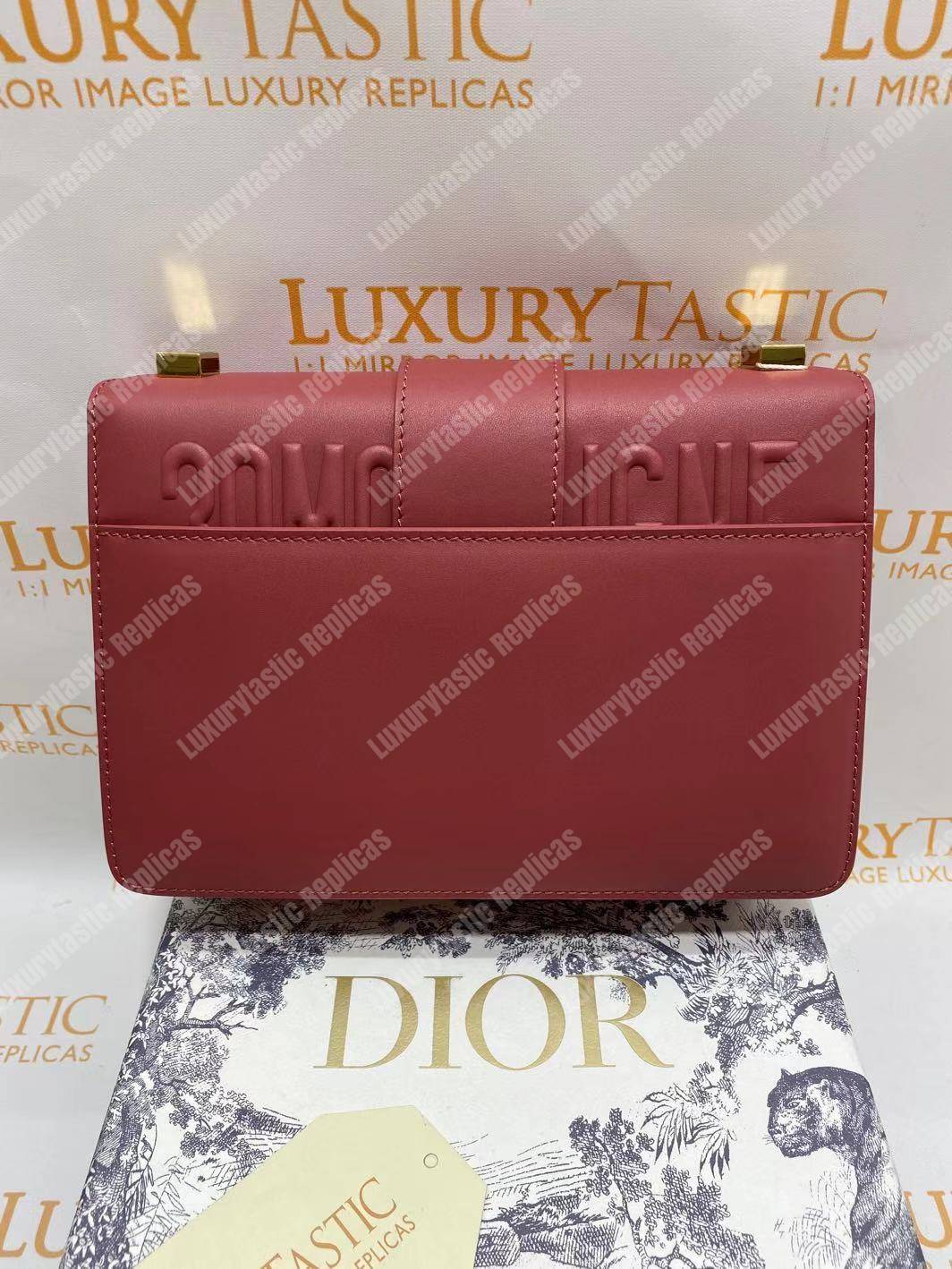 30 Montaigne Calfskin Bag Sienna