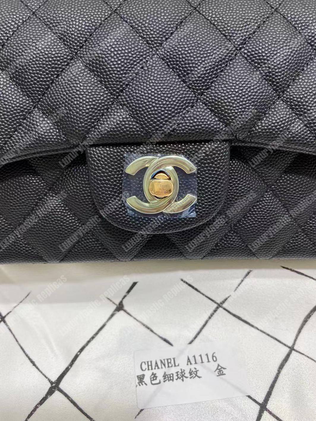 Ch*el mini flap bag black