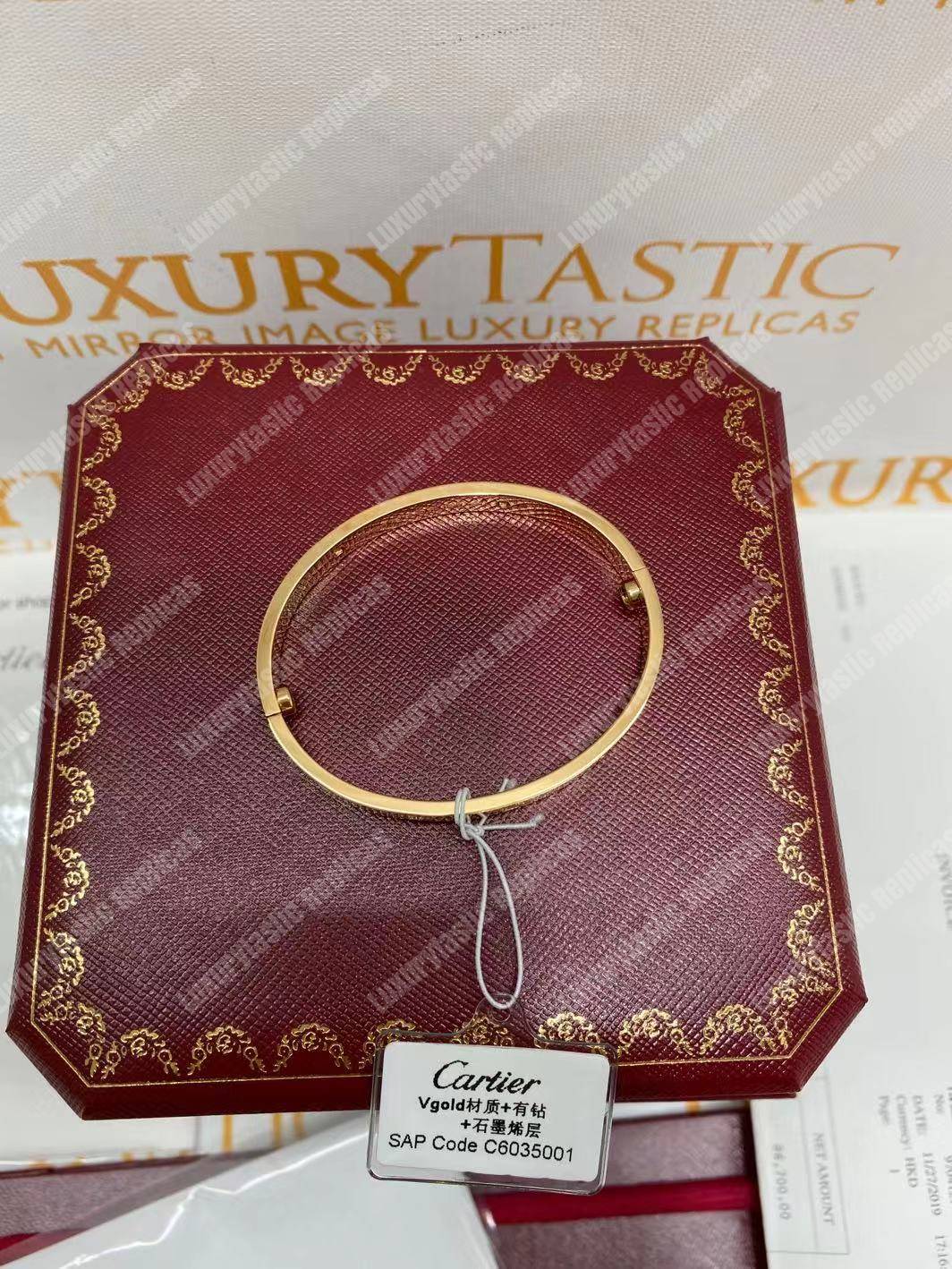 Cartier Love 4 Diamonds Bracelet