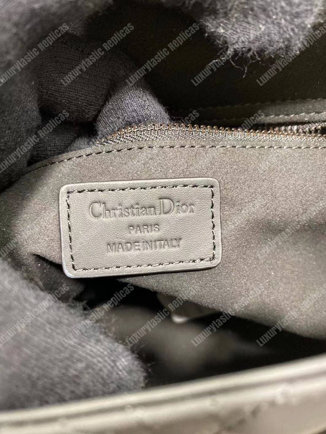 lady D*or ultra-matte medium bag black