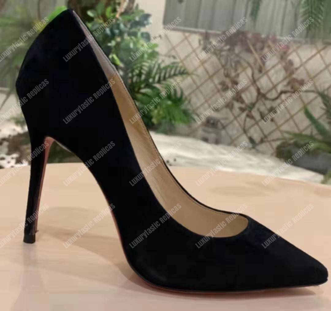 Ch**an louboutin pigalle follies 100 mm black