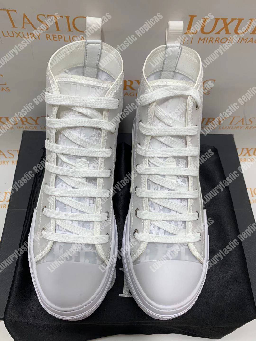 D*or “b23” high-top graded D*or oblique sneaker