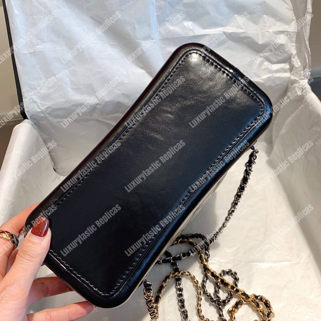Ch*el small gabrielle backpack black