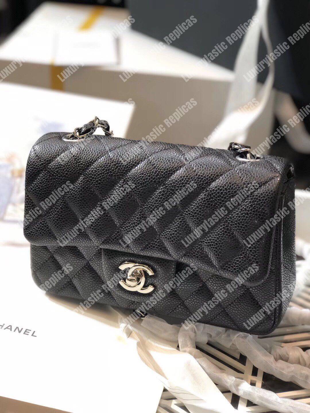 Ch*el mini classic rectangle black