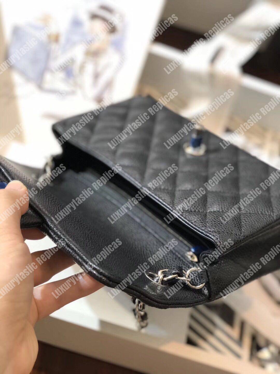 Ch*el mini classic rectangle black