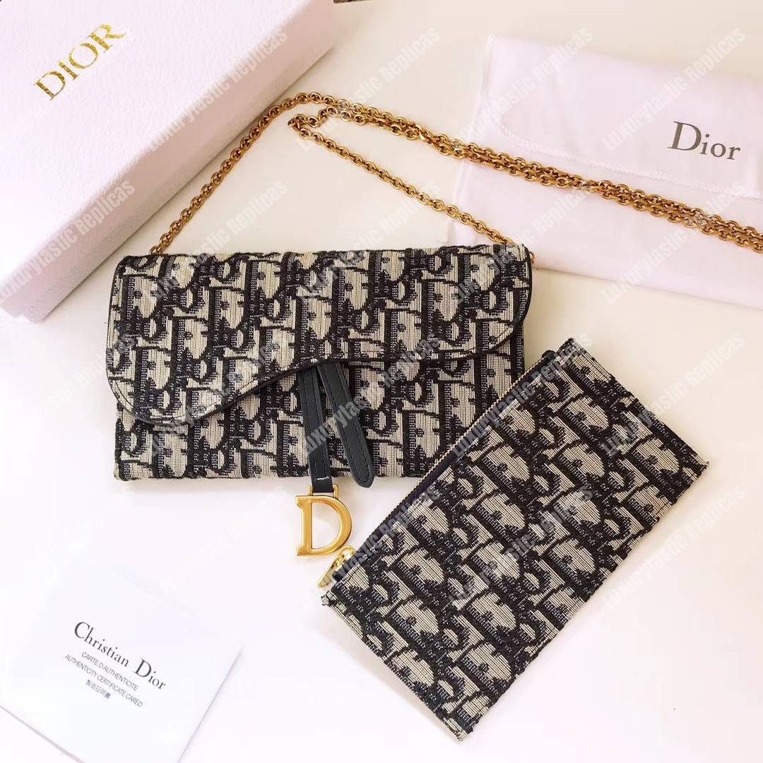 D*or oblique saddle wallet