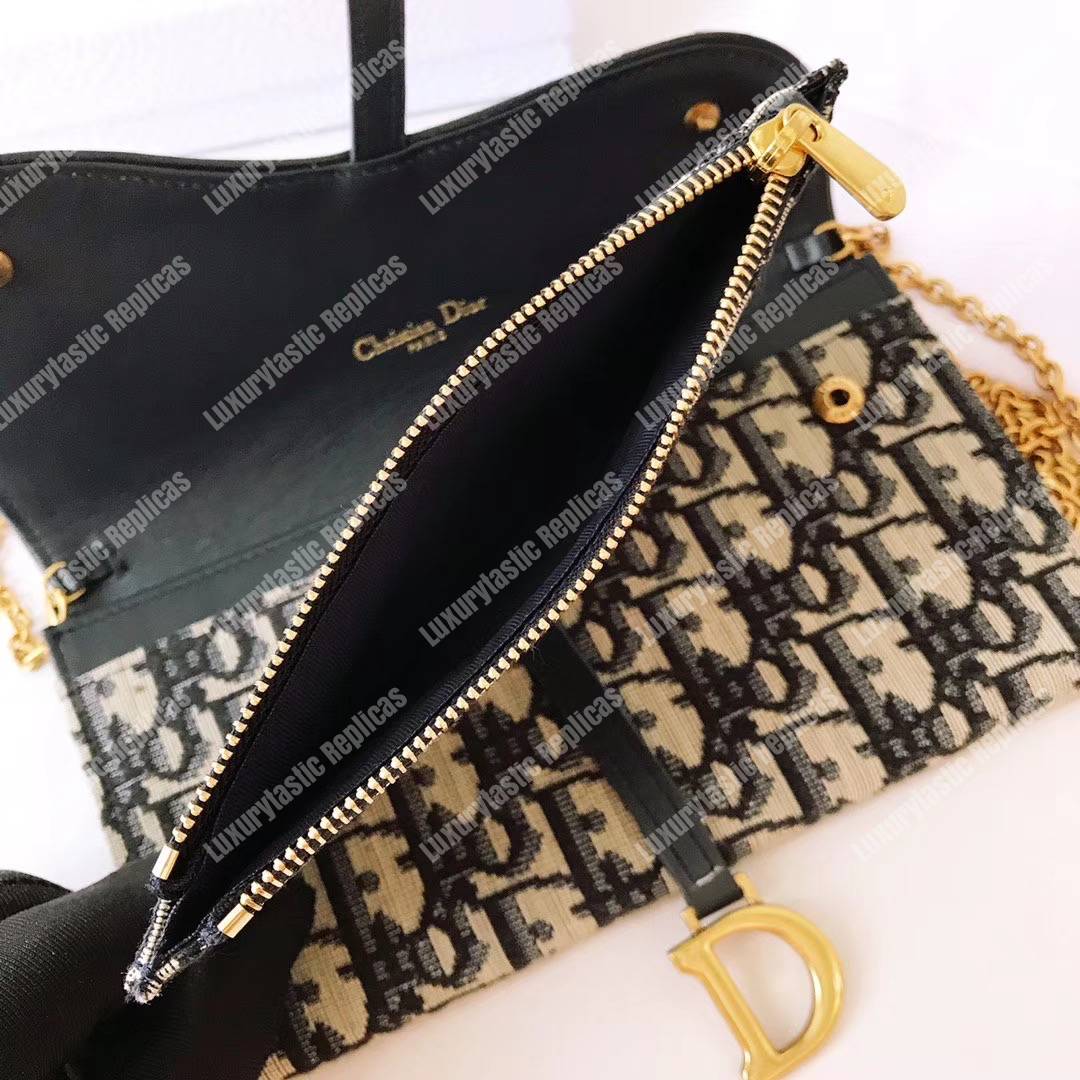D*or oblique saddle wallet