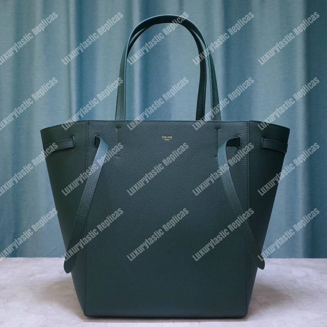 Ce**e small cabas phantom in soft grained calfskin amazone