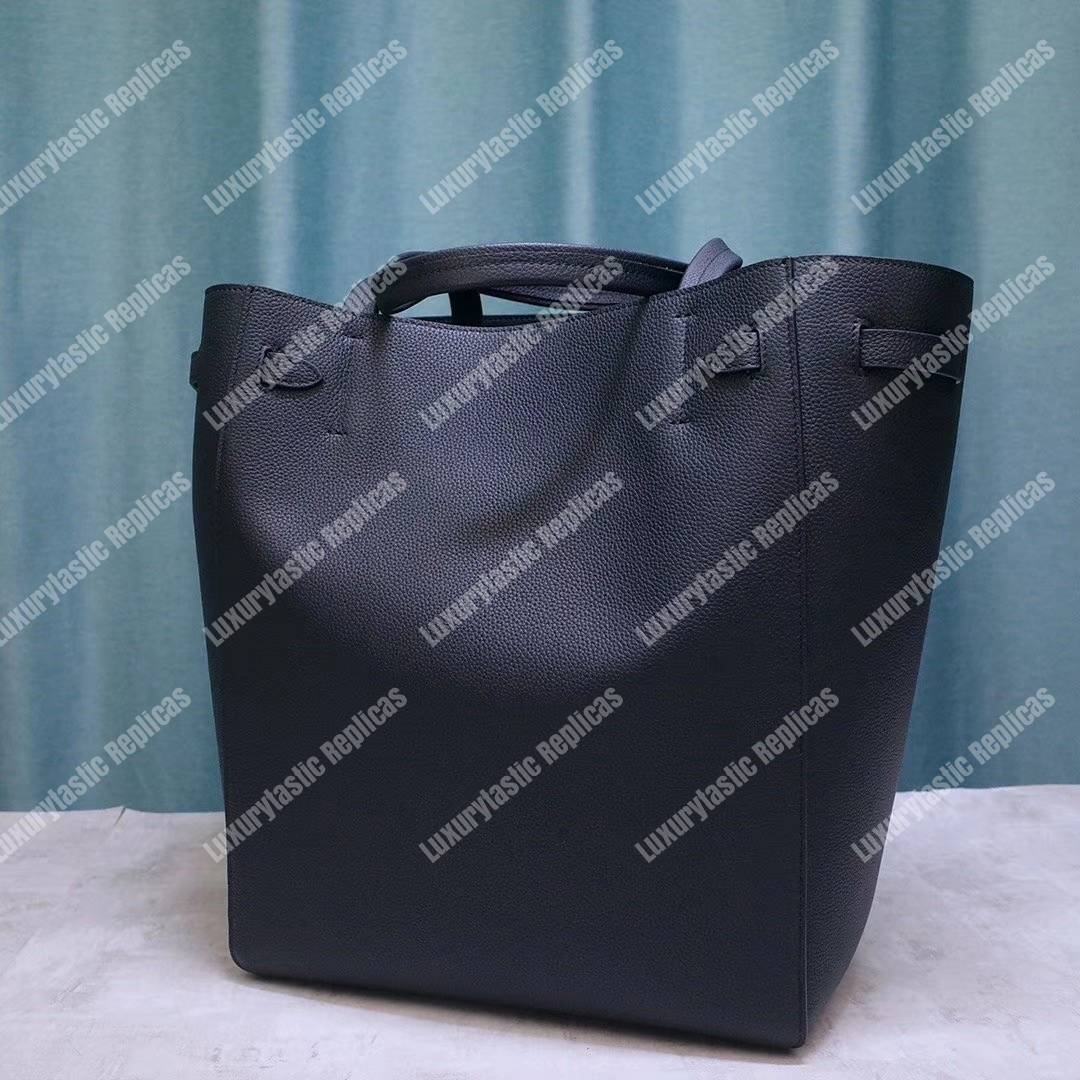 Ce**e small cabas phantom in soft grained calfskin black