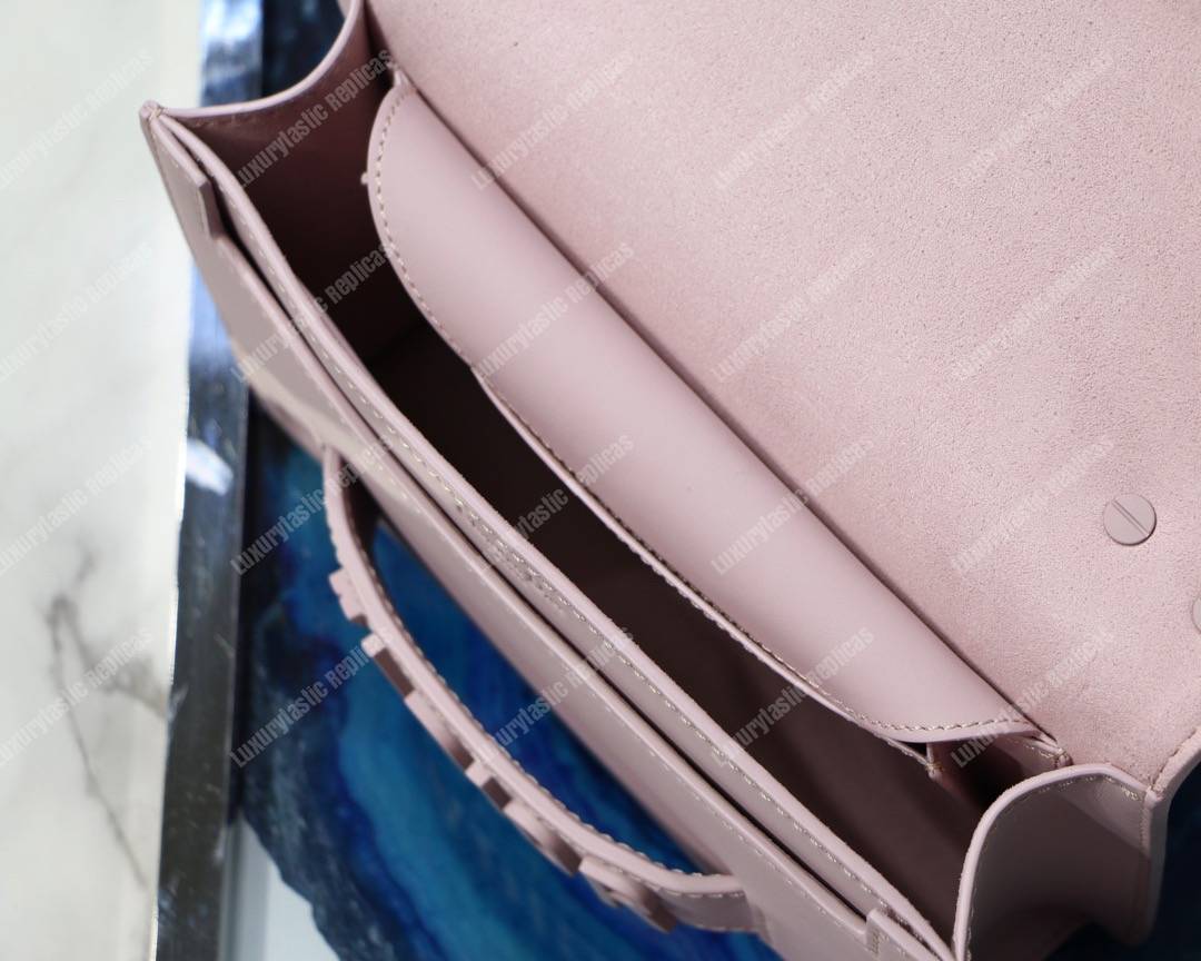 j’aD*or pink ultra matte flap bag