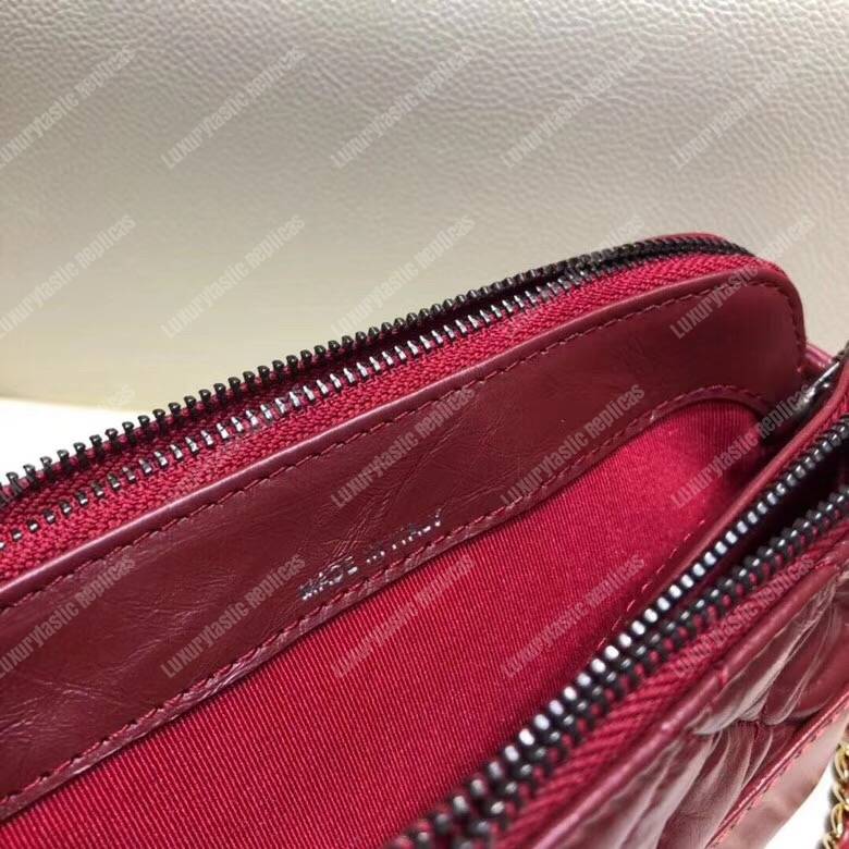 Ch*el clutch with chain red