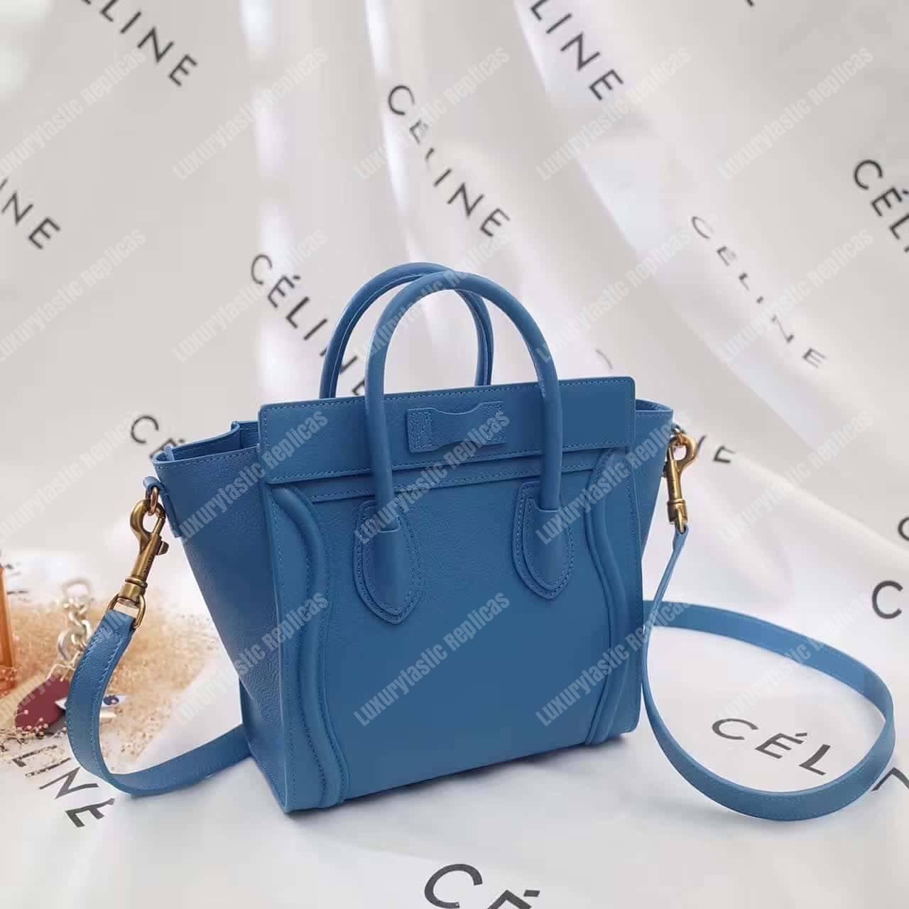 Ce**e nano luggage tote blue
