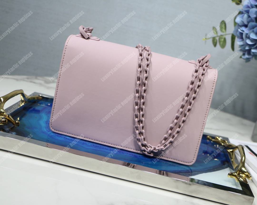 j’aD*or pink ultra matte flap bag