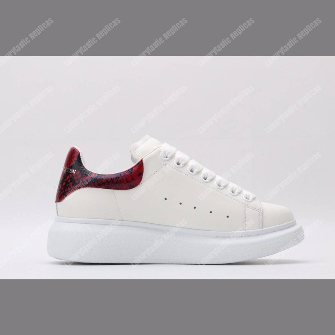 Alexander McQueen Oversized Sneaker Red Python