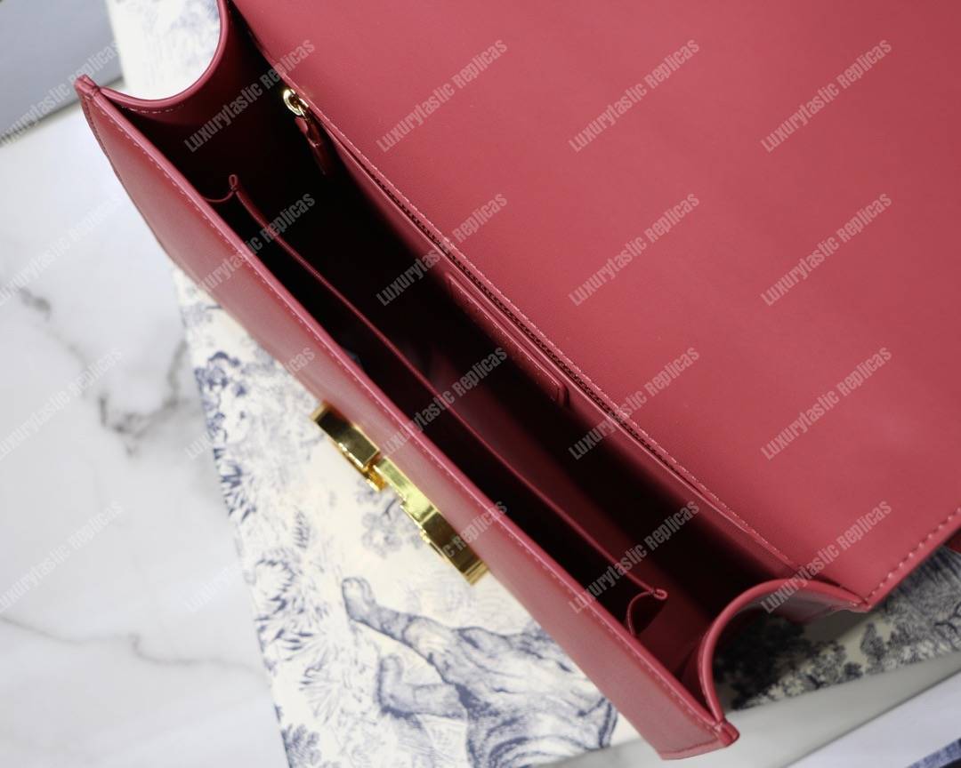 30 Montaigne Calfskin Bag Sienna