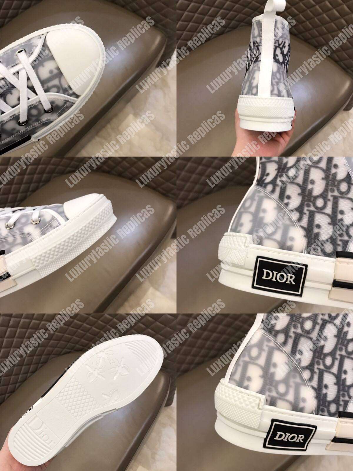 D*or ‘b23’ high-top sneakers in D*or oblique