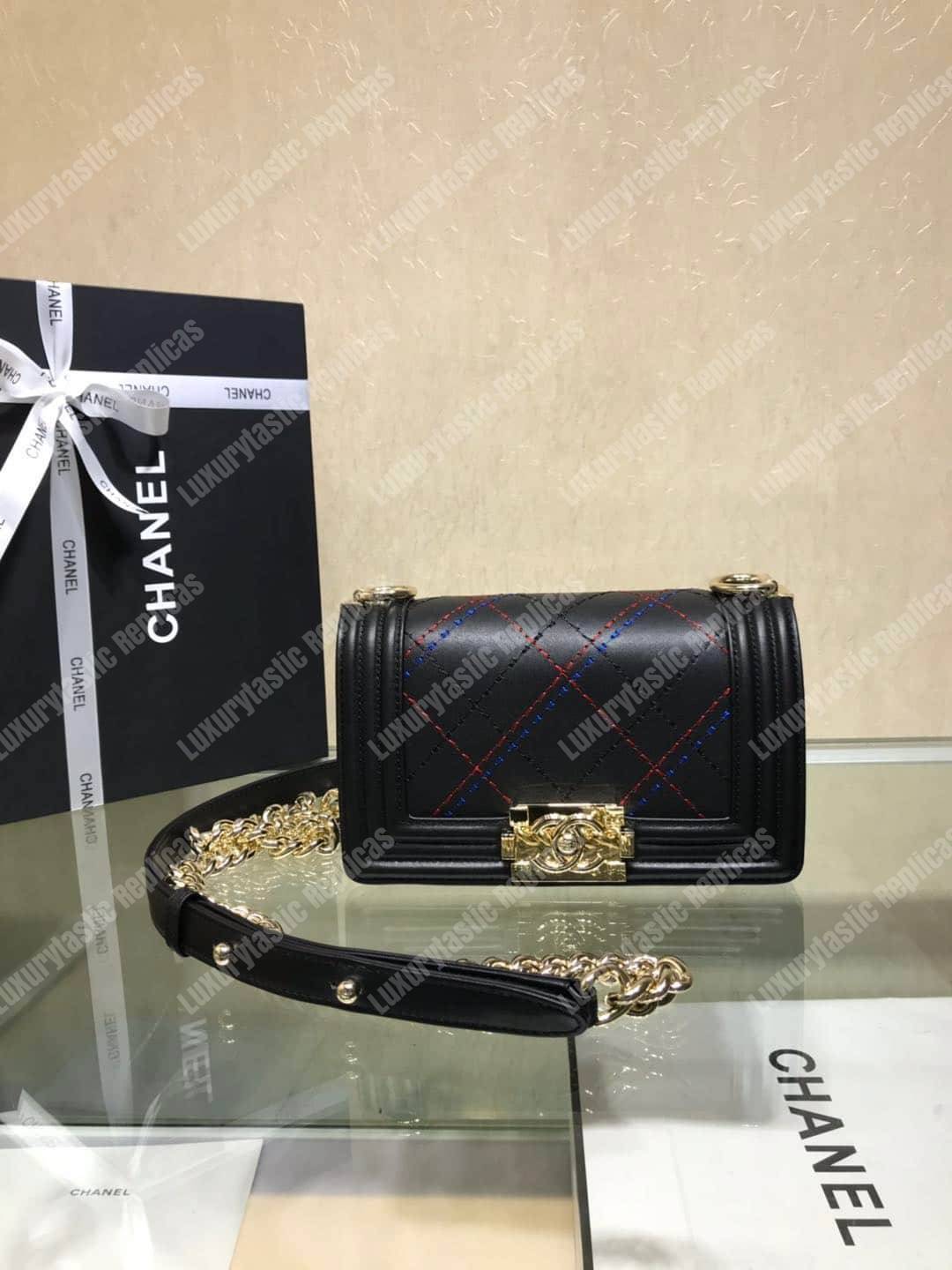 Ch*el small boy handbag black