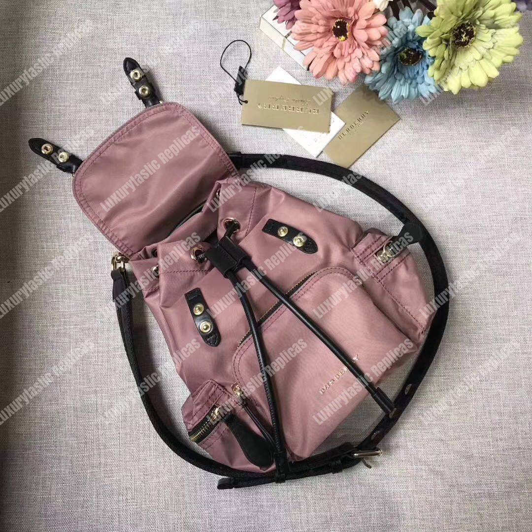 B**rry the small rucksack in pink