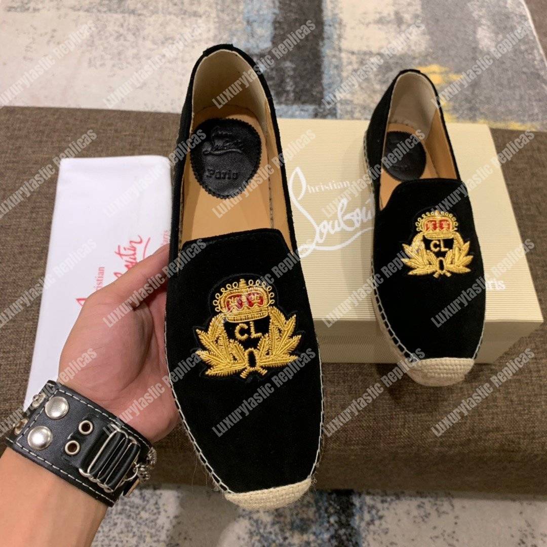 Ch**an louboutin nanou orlato flat black