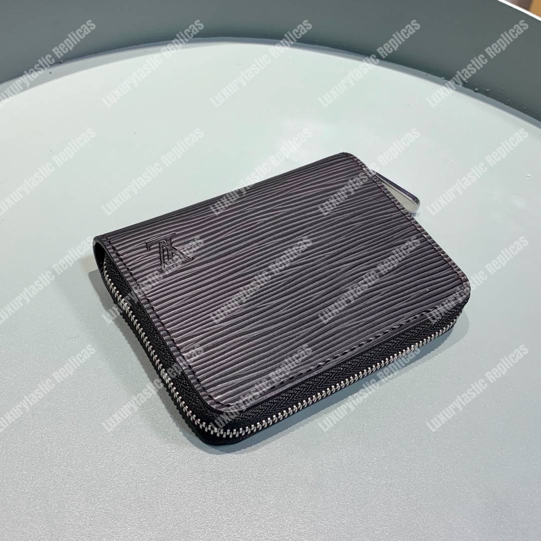 LV Zippy Coin Purse Epi Leather Noir