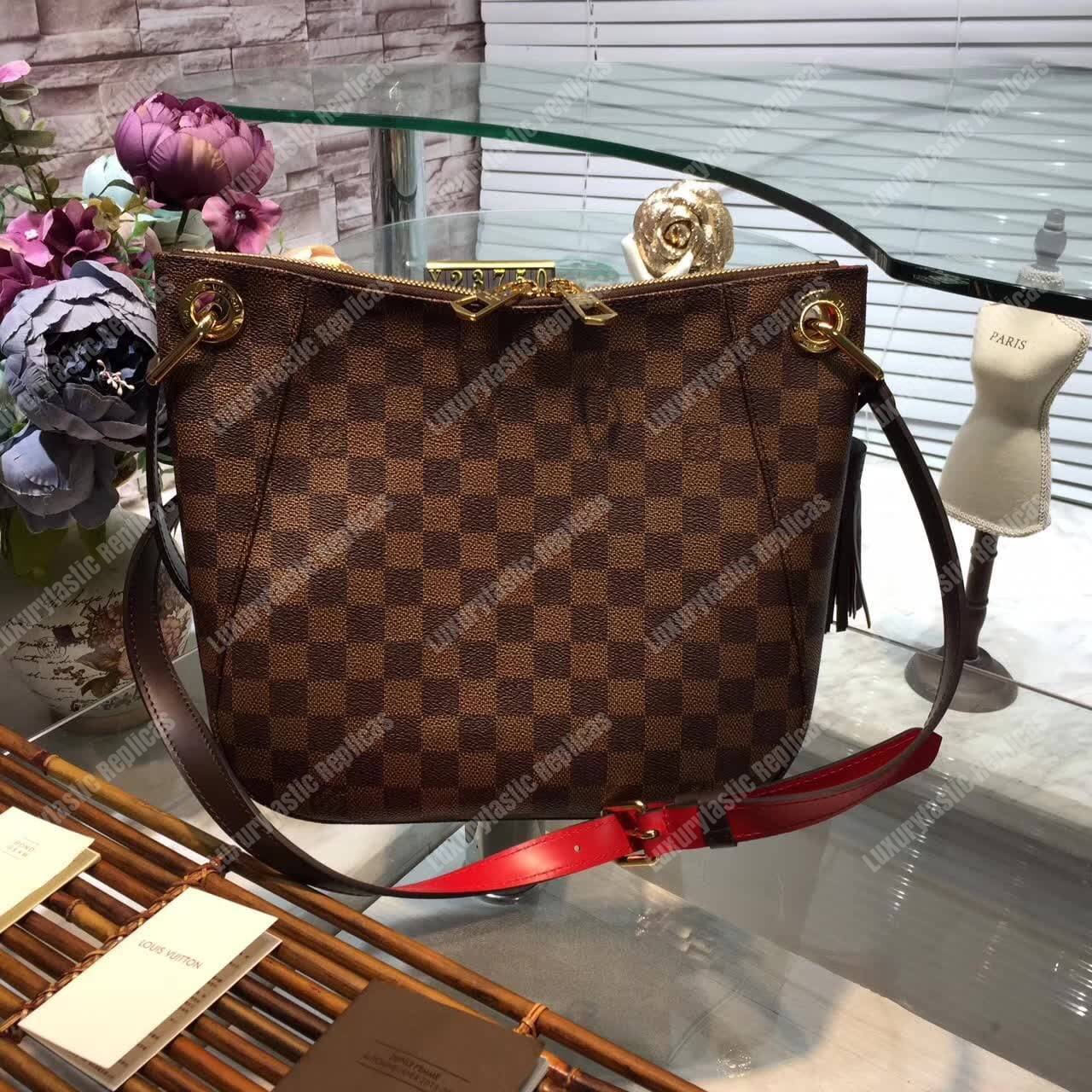 LV South Bank Besace Bag Damier Ebene