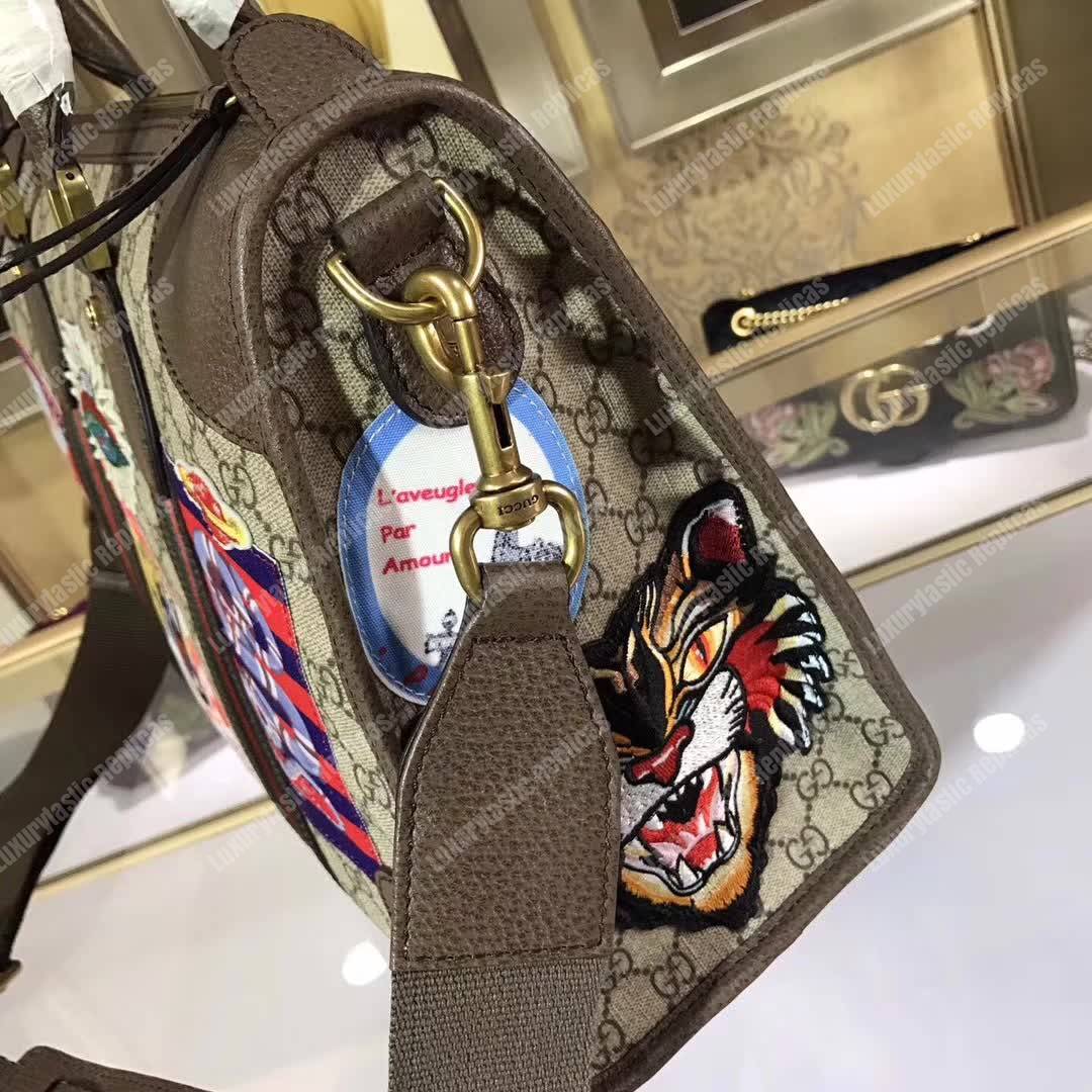 G*u*i courrier soft gg sup*e duffle bag
