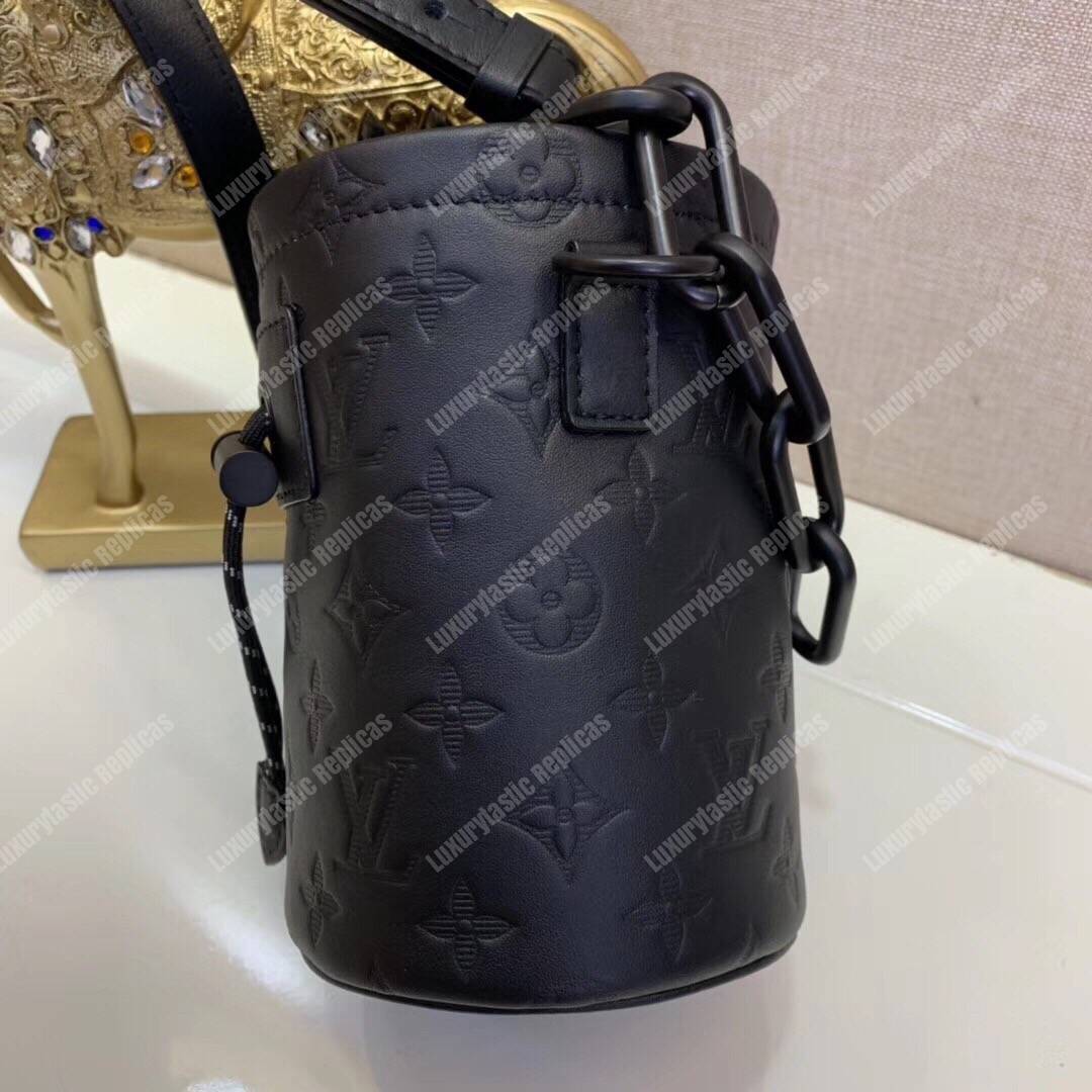 LV Chalk Nano Bag G65 Monogram Black