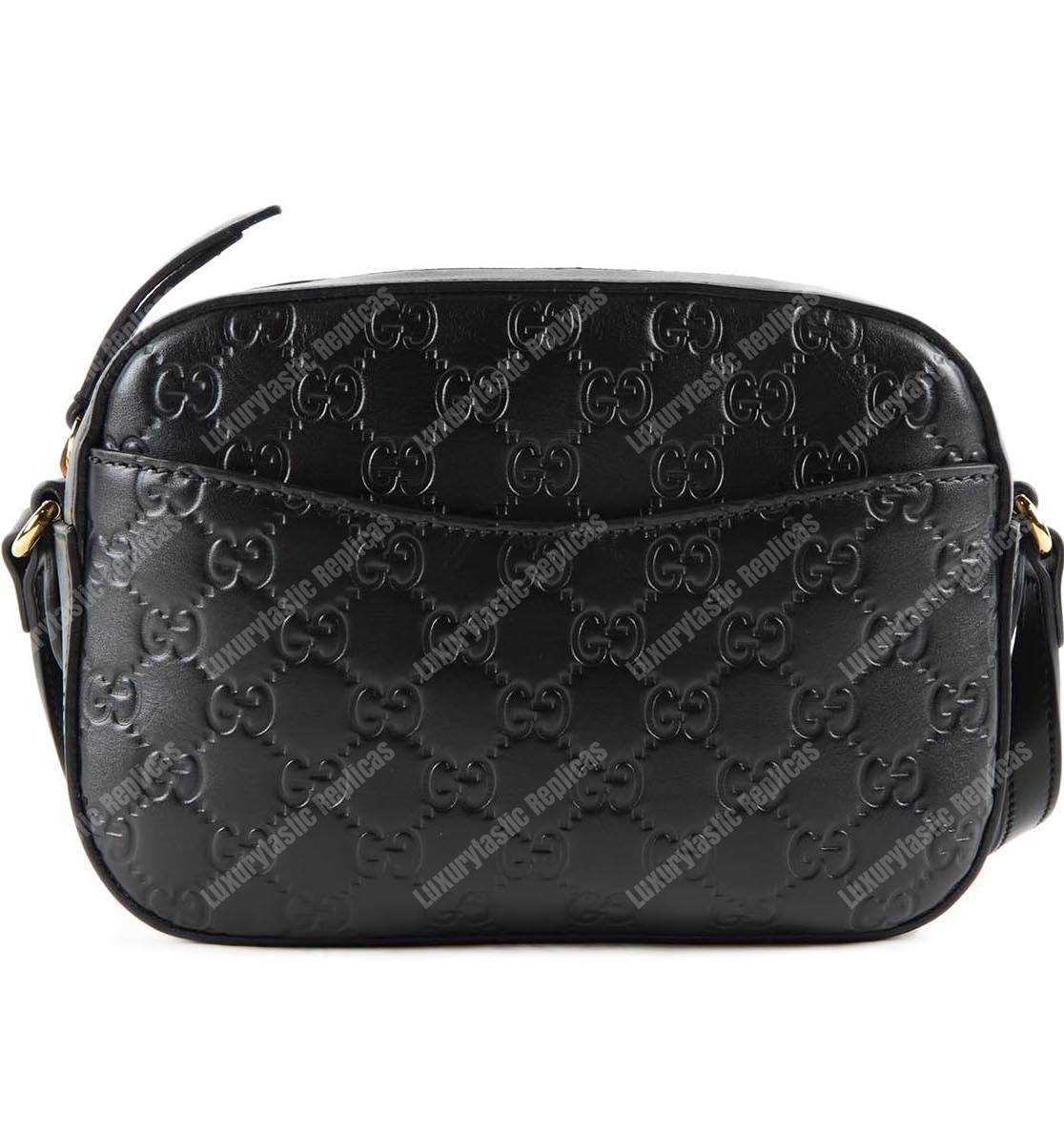 G*u*i signature linea bag black