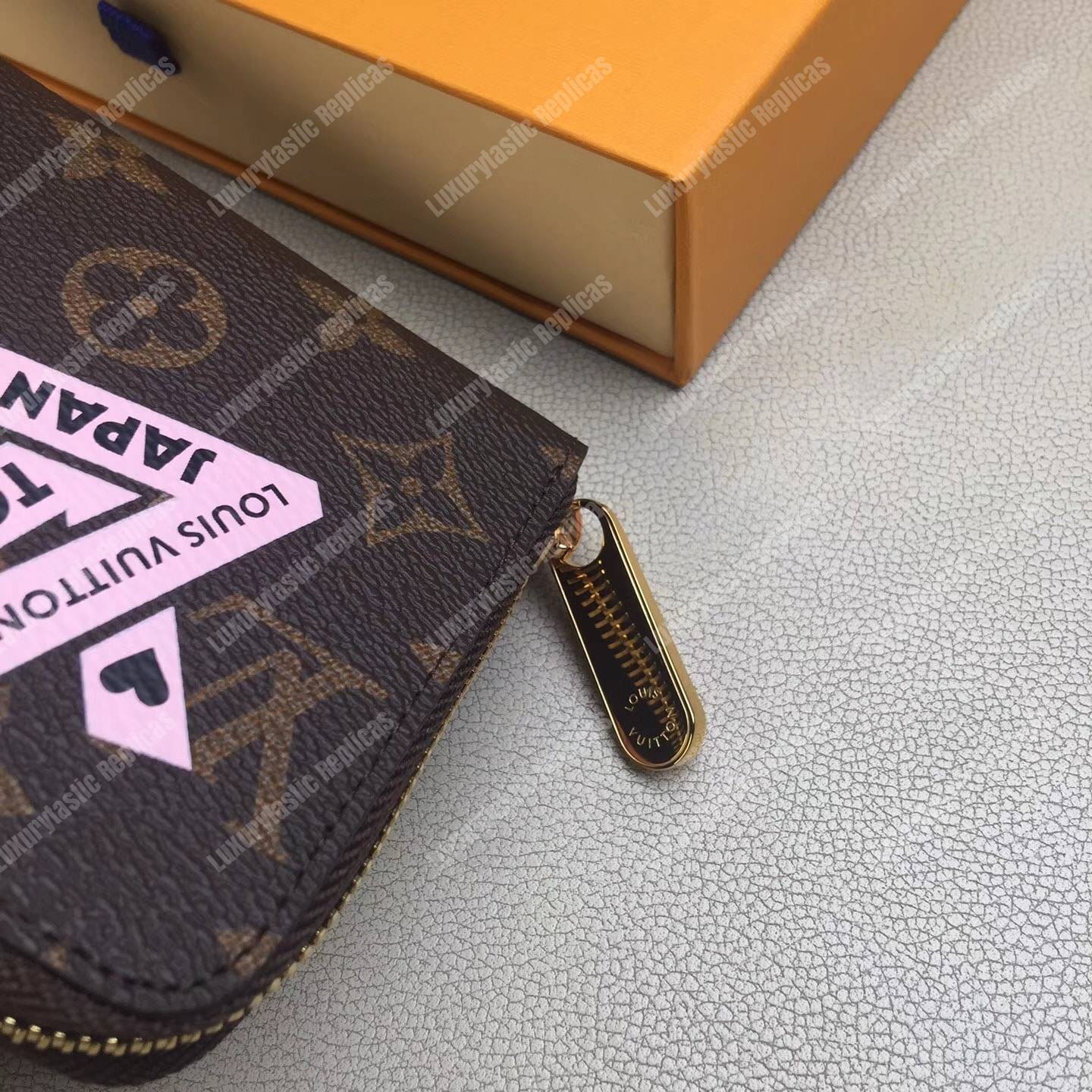 LV Zippy Wallet My LV World Tour Monogram Pink