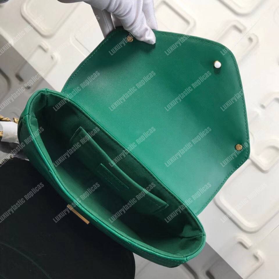 LV New Wave Chain Bag PM Green