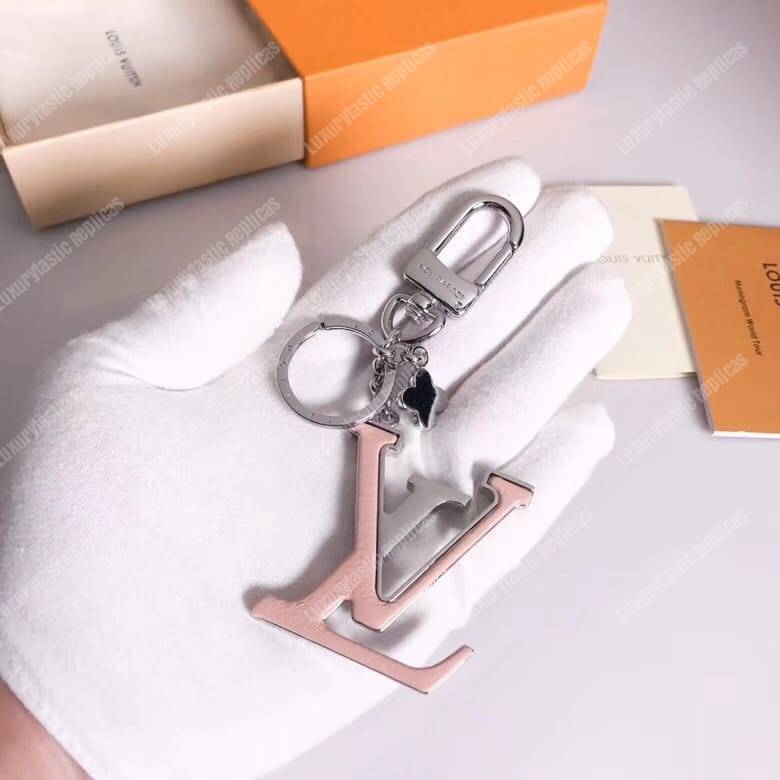 LV Capucines Bag Charm and Key Holder Magnolia
