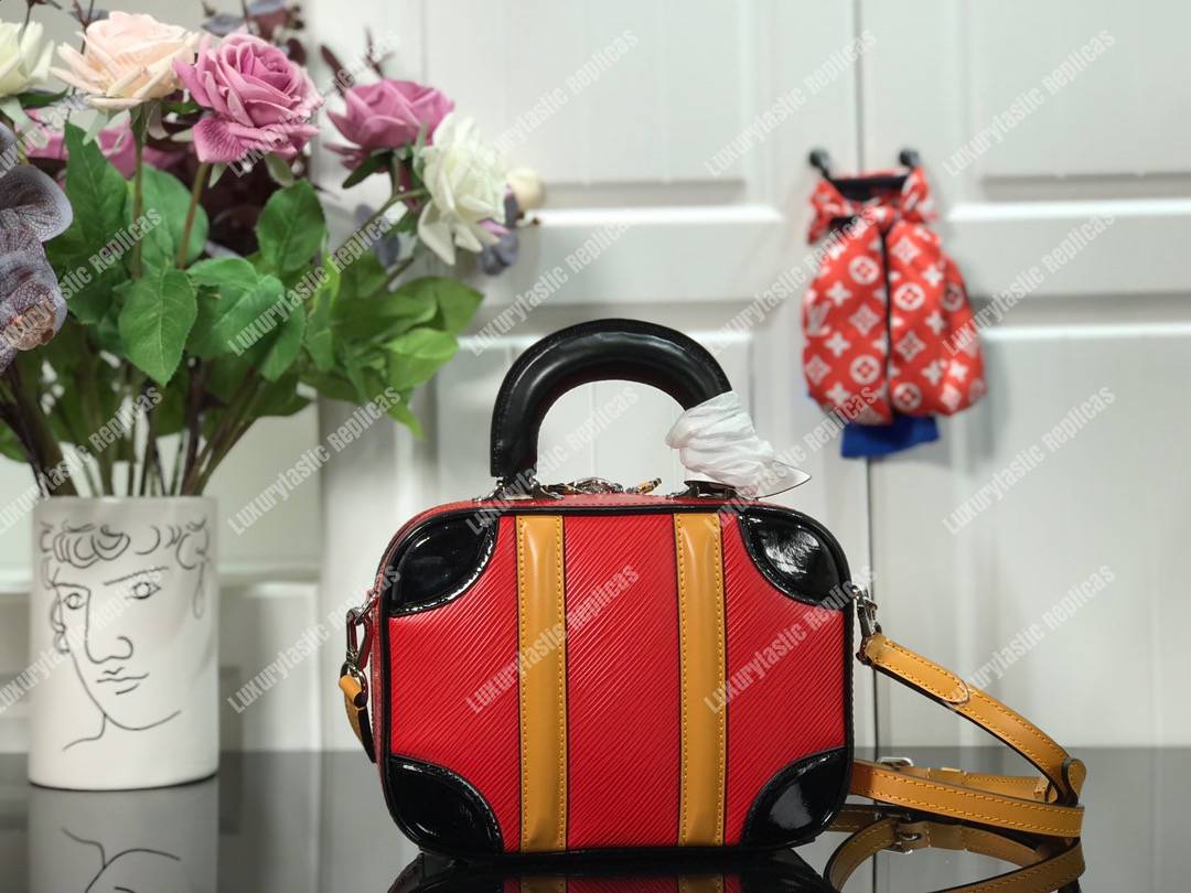 LV Mini Luggage BB Spring-Summer 2019 Epi Leather Rouge