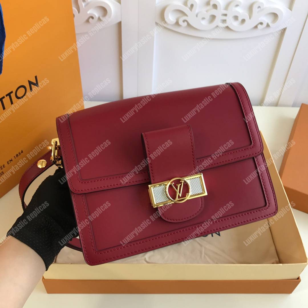LV Dauphine MM Cherry Berry