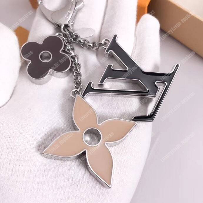 LV Fleur de Monogram Bag Charm